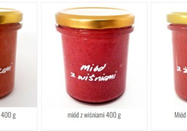 miód z liofilizowanymi owocami